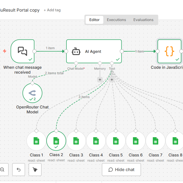 School Result Management System Workflow